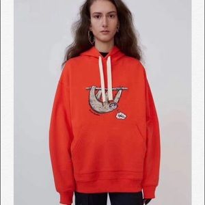 Acne Studios orange hoodie 2019